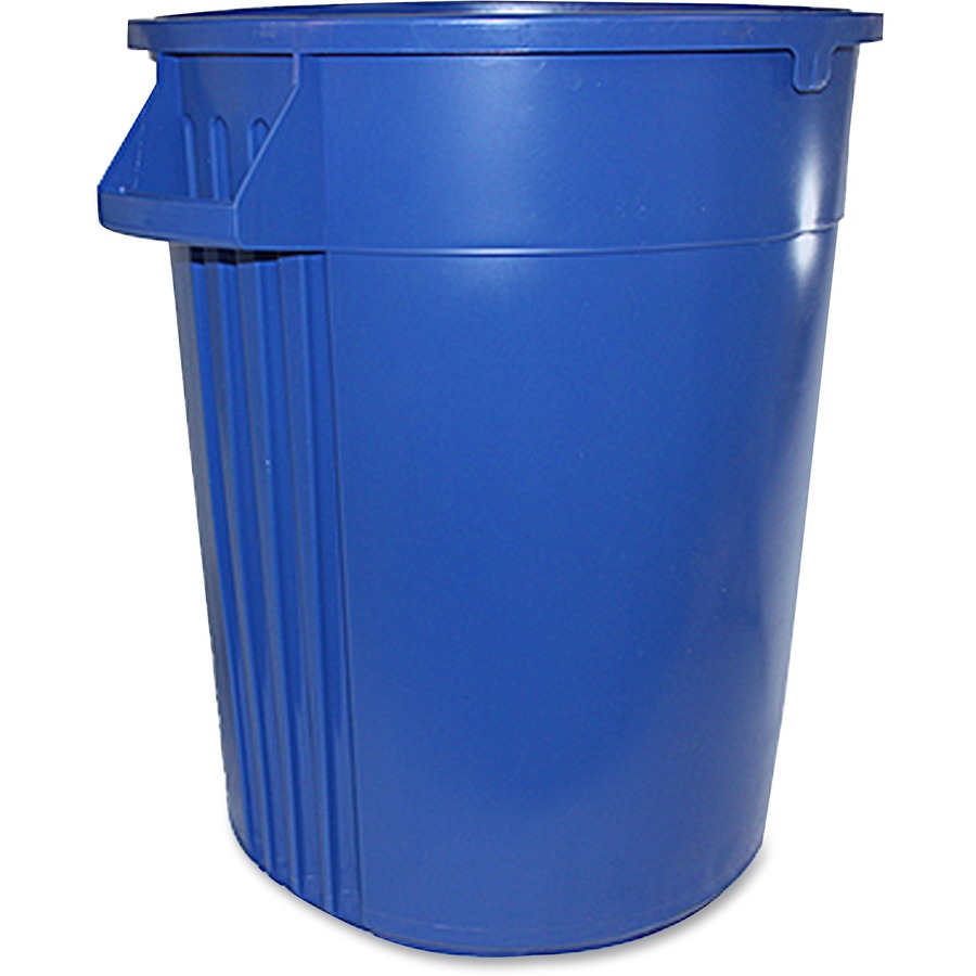 Gator 44-gallon Container - Lockable - 44 gal Capacity - Impact Resistant, Crush Resistant, Spill Resistant, Handle - Polyethylene Resin, Plastic - Blue - 4 / Carton Gator 44-gallon Container - Lockable - 44 gal Capacity - Impact Resistant, Crush Resistant, Spill Resistant, Handle - Polyethylene Resin, Plastic - Blue - 4 / Carton