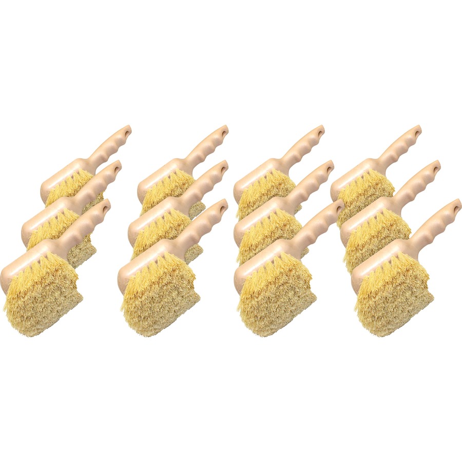 Genuine Joe Tampico Utility Brush - Tampico Bristle - 8.5 Genuine Joe Tampico Utility Brush - Tampico Bristle - 8.5
