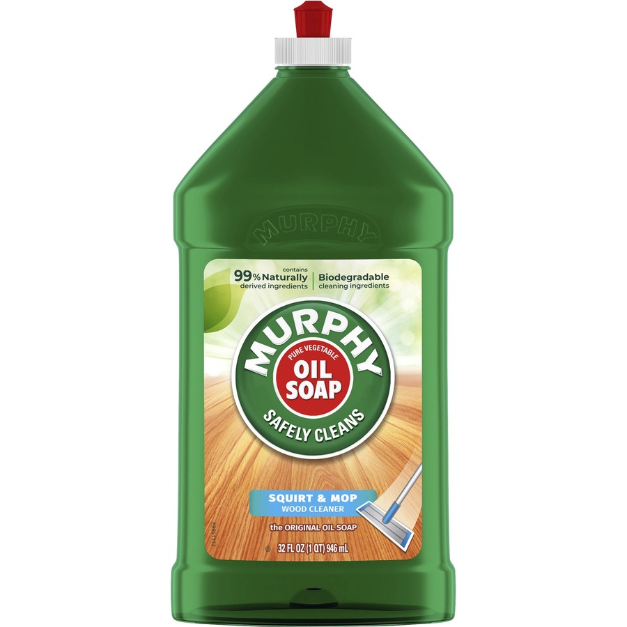 Murphy Squirt/Mop Floor Cleaner - Ready-To-Use - 32 fl oz (1 quart) - 6 / Carton - Phosphate-free, Ammonia-free, Bleach-free - Tan