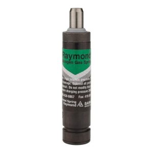 ASSOCIATED SPRING RAYMOND Nitrogen Gas Spring: 0.472" Dia, 0.98" Max Stroke, Yellow R12-025 YE