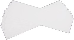 MAUDLIN PRODUCTS 10 Piece, 5" Wide x 20" Long Plastic Shim Stock Sheet PL5-025P