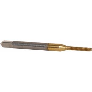 BALAX Thread Forming Tap: #5-40 UNC, 2B Class of Fit, Bottoming Chamfer, High-Speed Steel, Titanium Nitride Finish 11045-01T