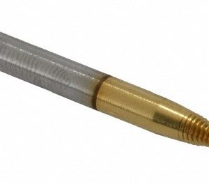 BALAX Thread Forming Tap: #2-56 UNC, Bottoming Chamfer, High-Speed Steel, Titanium Nitride Finish 10285-01T