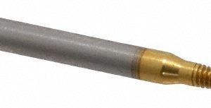 BALAX Thread Forming Tap: #3-48 UNC, 3B Class of Fit, Bottoming Chamfer, High-Speed Steel, Titanium Nitride Finish 10523-01T