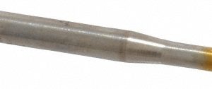 BALAX Thread Forming Tap: #8-32 UNC, 3B Class of Fit, Bottoming Chamfer, High-Speed Steel, Titanium Nitride Finish 11624-01T