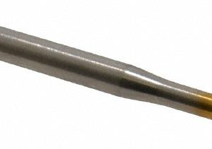 BALAX Thread Forming Tap: #8-32 UNC, Bottoming Chamfer, High-Speed Steel, Titanium Nitride Finish 11627-01T