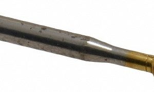 BALAX Thread Forming Tap: #10-24 UNC, Bottoming Chamfer, High-Speed Steel, Titanium Nitride Finish 11963-01T
