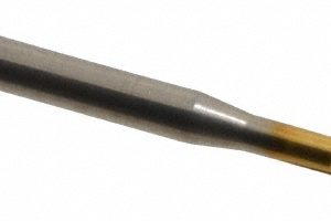 BALAX Thread Forming Tap: #10-32 UNF, Bottoming Chamfer, High-Speed Steel, Titanium Nitride Finish 12188-01T