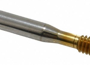 BALAX Thread Forming Tap: 1/4-20 UNC, Bottoming Chamfer, High-Speed Steel, Titanium Nitride Finish 12643-01T
