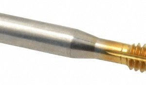 BALAX Thread Forming Tap: 1/4-20 UNC, 2B Class of Fit, Bottoming Chamfer, High-Speed Steel, Titanium Nitride Finish 12646-01T