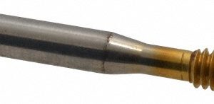 BALAX Thread Forming Tap: 1/4-20 UNC, 2B Class of Fit, Bottoming Chamfer, High-Speed Steel, Titanium Nitride Finish 12647-01T