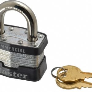 MASTER LOCK Padlock: Laminated Steel, Keyed Alike, 1-3/4" Wide 1KA-2246