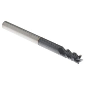 ACCUPRO Roughing & Finishing End Mill: 1/8" Dia, 4 Flutes, Square End, Chipbreaker, Solid Carbide 00037804