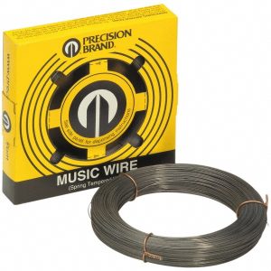 PRECISION BRAND 25 Gage, 0.059 Inch Diameter x 108 Ft. Long, High Carbon Steel, Tempered Music Wire Coil 21059