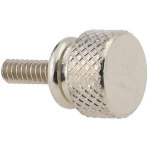 ELECTRO HARDWARE 303 Stainless Steel Thumb Screw: #8-32, Knurled Head THS1056M07F16
