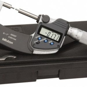 MITUTOYO 1 Inch, 32mm Throat Depth, Electronic Spline Micrometer 331-361-32