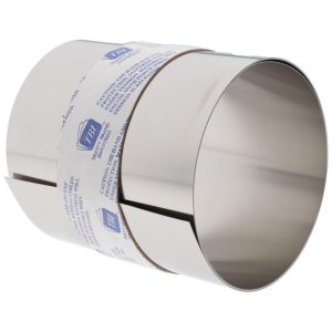 TRINITY BRAND INDUSTRIES Shim Stock: 0.02'' Thick, 50'' Long, 6" Wide, 302 Stainless Steel M-SN-20