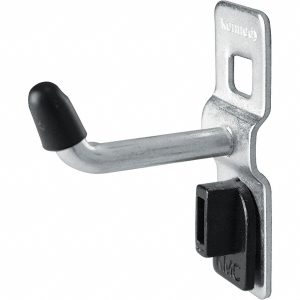 KENNEDY 1/4" Diam, 1" Long Single Vertical End Pegboard Hook 99820