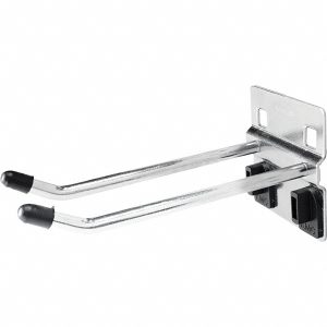 KENNEDY 3-15/16" Long Double Angled End Pegboard Hook 99830