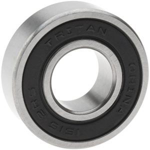 TRITAN Deep Groove Ball Bearing: 0.5" Bore Dia 1616 2RS PRX
