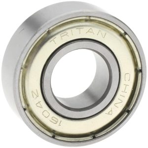 TRITAN Deep Groove Ball Bearing: 0.375" Bore Dia 1604 ZZ PRX