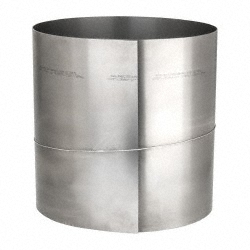 PRECISION BRAND Shim Stock: 0.02'' Thick, 120'' Long, 12" Wide, 1010 Low Carbon Steel 16600