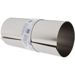 TRINITY BRAND INDUSTRIES Shim Stock: 0.015'' Thick, 50'' Long, 12" Wide, 302 Stainless Steel M-SW-15