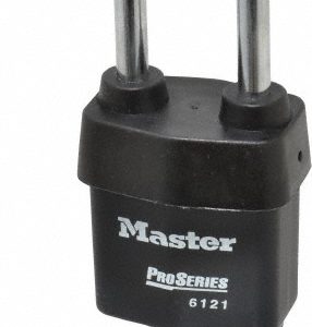 MASTER LOCK Padlock: Laminated Steel, Keyed Alike, 2-1/8" Wide 6121KALJ-12G101