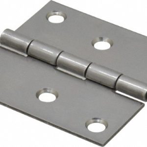 GUDEN Concealed Hinge: 2.5" Door Leaf Height, 1.25" Door Leaf Width, 0.06" Thick 8000250612