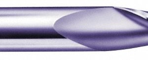 SGS Square End Mill: 5/8" Dia, 1-1/4" LOC, 2 Flute, Solid Carbide 35293