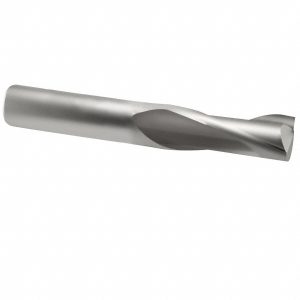 SGS Square End Mill: 5/16" Dia, 13/16" LOC, 2 Flute, Solid Carbide 35283