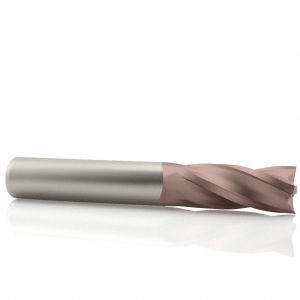 SGS Square End Mill: 5/8" Dia, 1-1/4" LOC, 4 Flute, Solid Carbide 35513