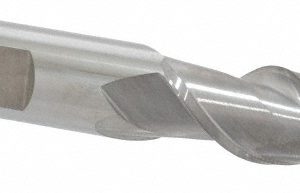 SGS Square End Mill: 5/8'' Dia, 1-5/8'' LOC, 5/8'' Shank Dia, 3-3/4'' OAL, 2 Flutes, Solid Carbide 34521