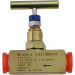 VALUE COLLECTION Needle Valve: Straight, 1/2" Pipe, Alloy Body NVA6021