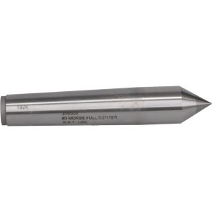 ROCK RIVER TOOL, INC. Carbide-Tipped Alloy Steel Standard Point Solid Dead Center 259503