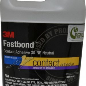 3M Contact Adhesive Glue: 1 gal Bottle, Natural 7000046568