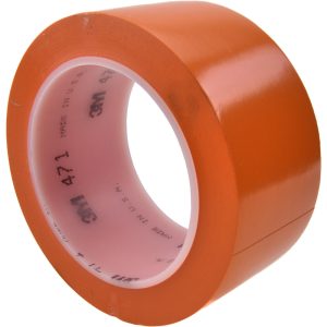 3M Floor & Aisle Marking Tape: 2" Wide, 5.2 mil Thick, Vinyl 7000028854