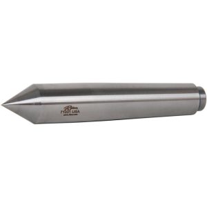 RITEN 0.938" Head Diam, Hardened Tool Steel Standard Point Solid Dead Center 71031