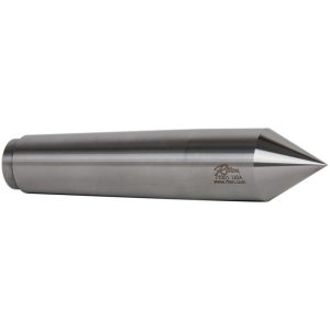 RITEN 1.748" Head Diam, Hardened Tool Steel Standard Point Solid Dead Center 71051