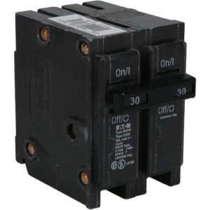 EATON CUTLER-HAMMER 30 Amp, 120/240 VAC, 2 Pole, Plug In Type BR Circuit Breaker BR230