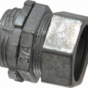 THOMAS & BETTS Conduit Connector: For EMT, Die Cast Zinc, 3/4" Trade Size TC212SC