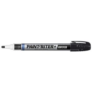 MARKAL Liquid Paint Marker: Black, Alcohol Base, Bullet Tip 96883
