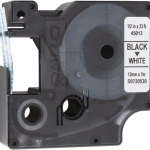 DYMO Label Tape: 23', Black 45013