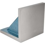 VALUE COLLECTION 6" Wide x 6" Deep x 6" High Cast Iron Machined Angle Plate 418-4330