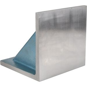 VALUE COLLECTION 8" Wide x 8" Deep x 8" High Cast Iron Machined Angle Plate 418-4335