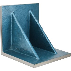 VALUE COLLECTION 12" Wide x 12" Deep x 12" High Cast Iron Machined Angle Plate 418-4345