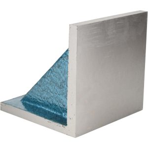 VALUE COLLECTION 8" Wide x 8" Deep x 8" High Cast Iron Precision-Ground Angle Plate 418-4435