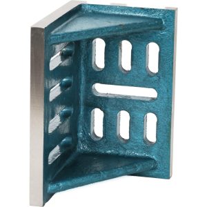 VALUE COLLECTION 8" Wide x 5" Deep x 6" High Cast Iron Partially Machined Angle Plate 418-4535