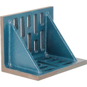 VALUE COLLECTION 12" Wide x 8" Deep x 9" High Cast Iron Partially Machined Angle Plate 418-4550