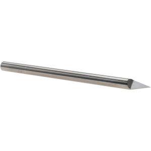 ACCUPRO 1/4" Dia Single 30&deg; Conical Point End Solid Carbide Split-End Blank 00199133